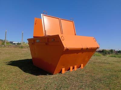 Caçamba/Container tampado - Capacidade 5³ - Foto 1