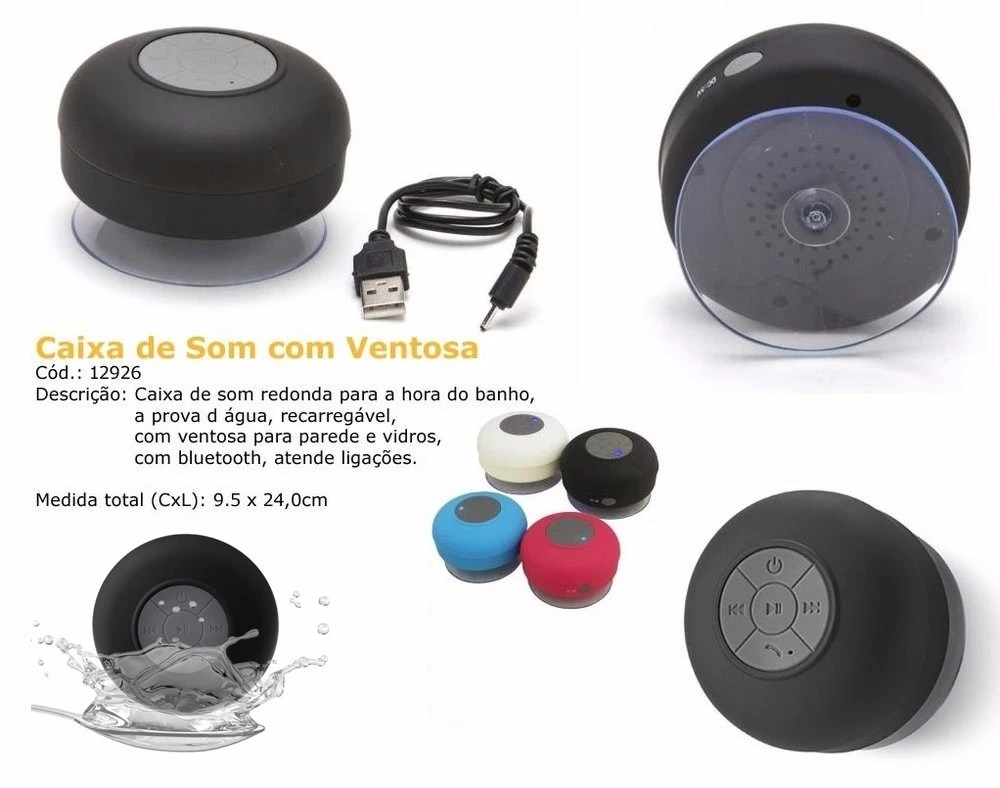 Caixa de som impermeável - Foto 5