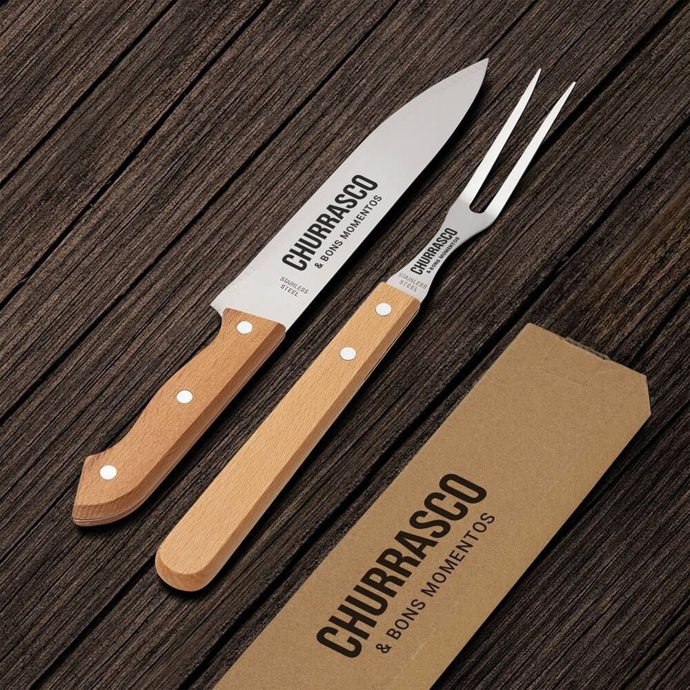 Kit Churrasco 2 Peças - Foto 3