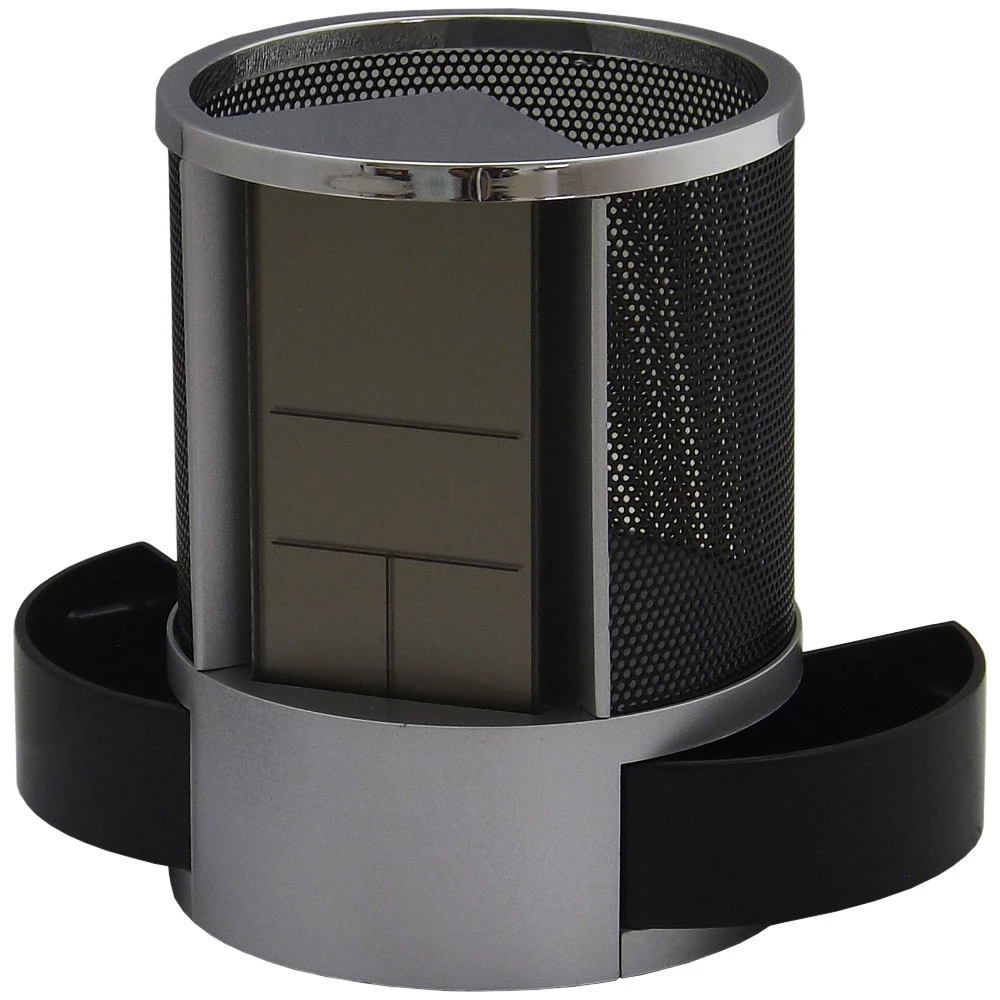 Porta canetas com relógio 3328 - Foto 2