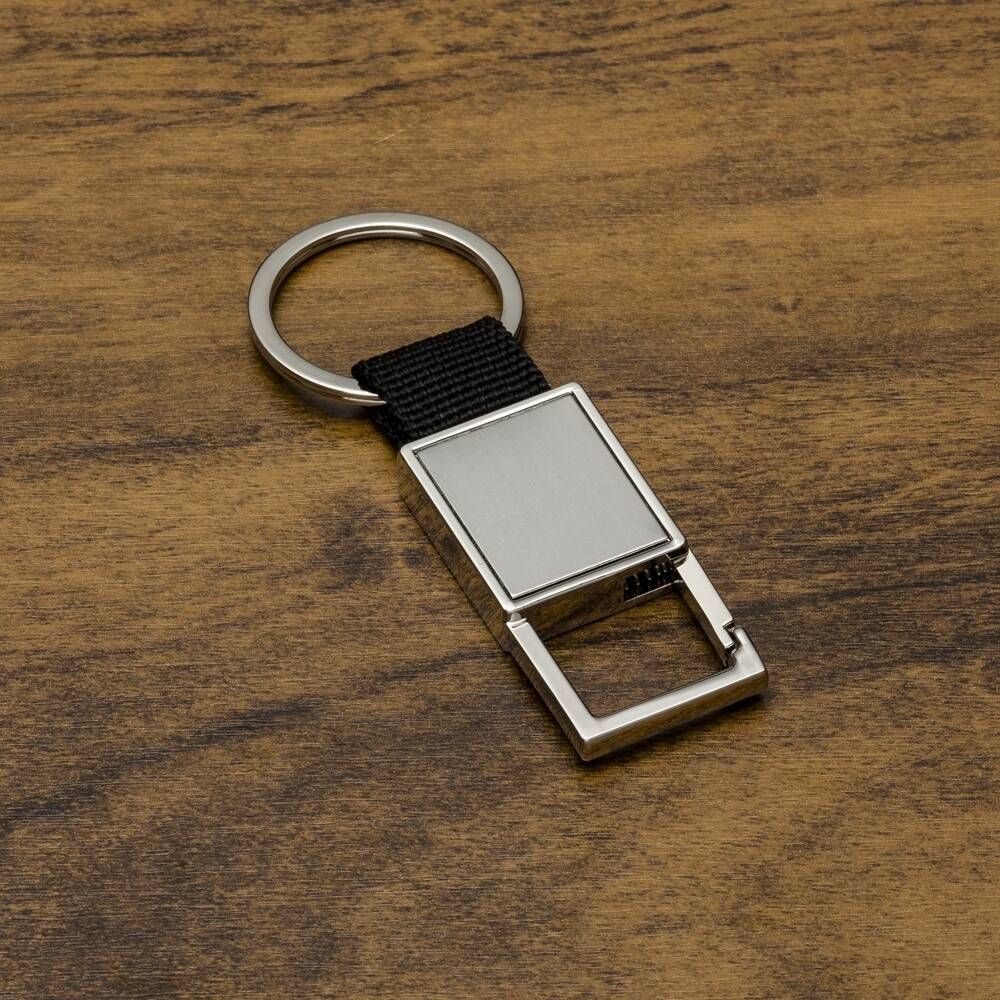 Chaveiro Metal Mosquetão - Foto 1