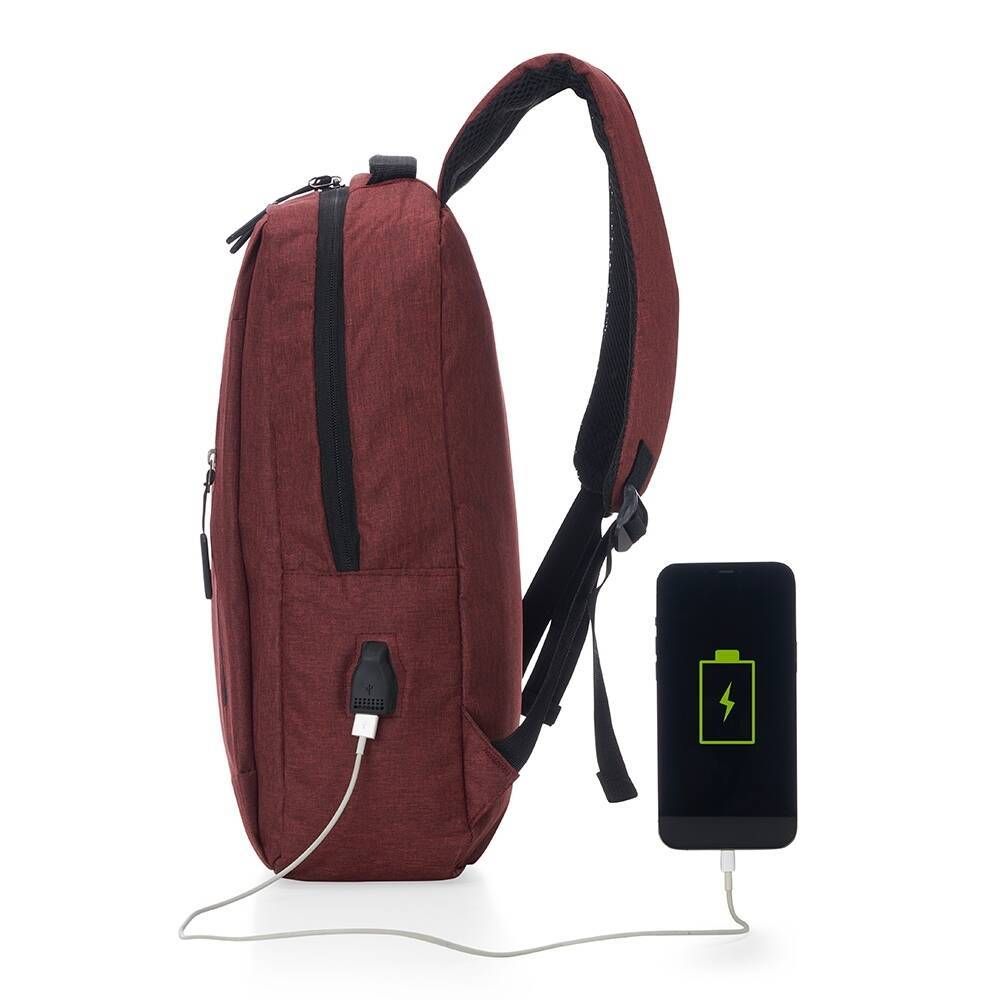 Mochila de Nylon USB 21L - Foto 2