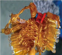 CORDÃO DE 100 LEDS BLINDADOS COM ESTRONIHOS - Foto 1