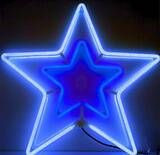 ESTRELA DE NEON 55CM - Foto 1