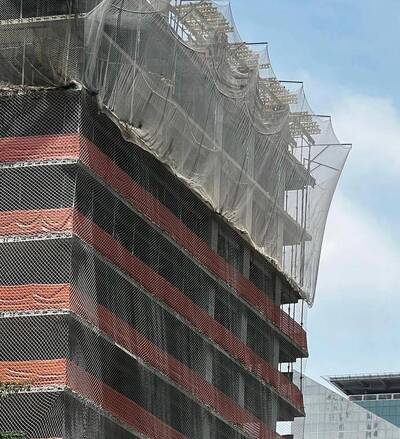 Rede de Proteção para Segurança de Operários - Foto 1