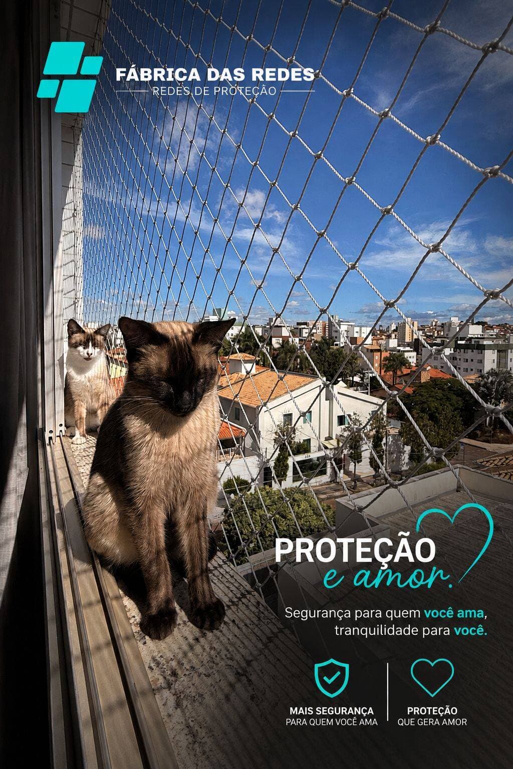 Redes de Proteção Para Gatos - Foto 4