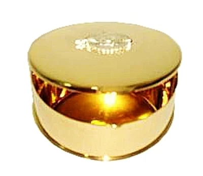 TECA PARA HÓSTIA - DOURADA - Foto 1