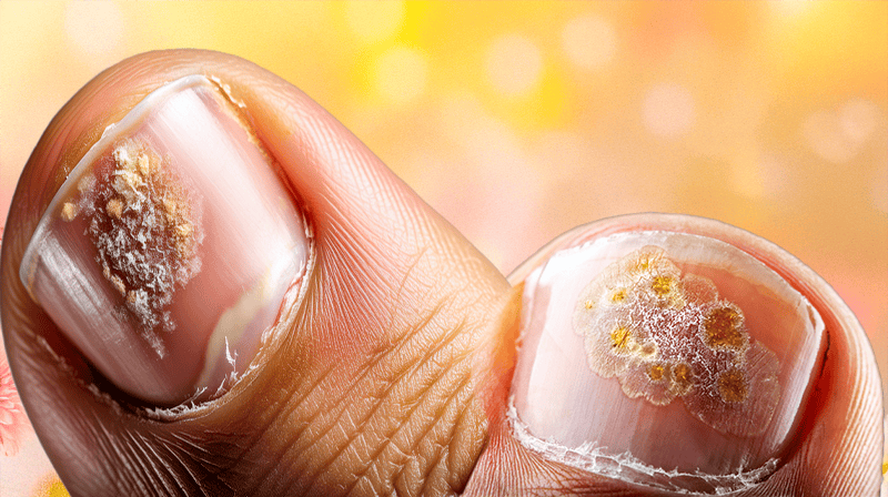Qual é a diferença entre psoríase ungueal e fungos nas unhas?