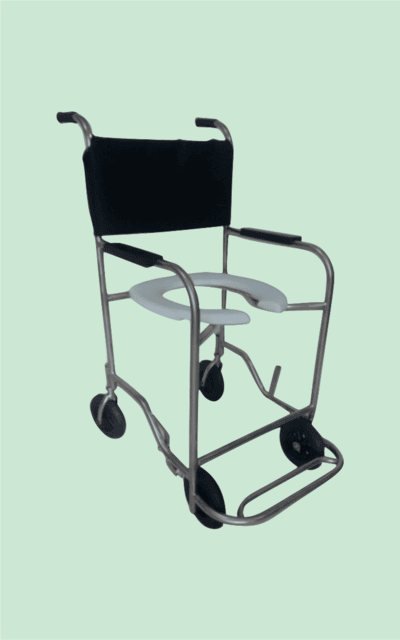 Cadeira p/ Banho Inox Assento Plastico - Foto 1