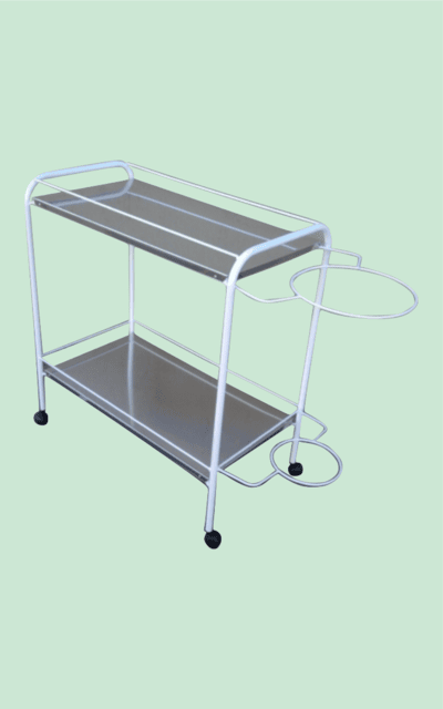 Carro Curativo Tampo Inox - Foto 1