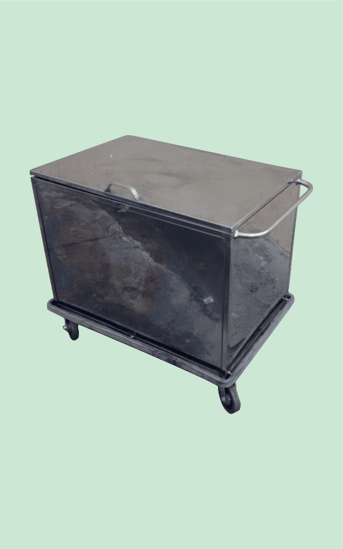 Carro Transporte Fechado com tampo Inox - Foto 1