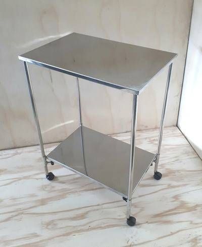 Mesa p/ dialise peritoneal em aço inox desmontável - Foto 1