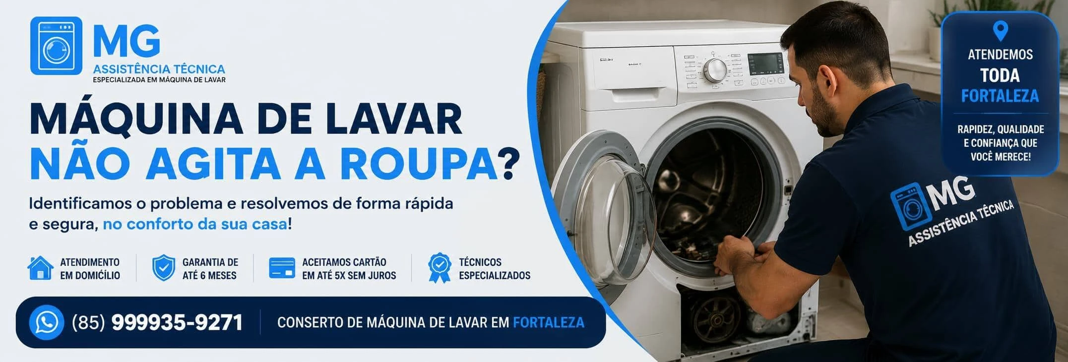 Máquina de Lavar Não Agita a Roupa? Principais Causas e Soluções