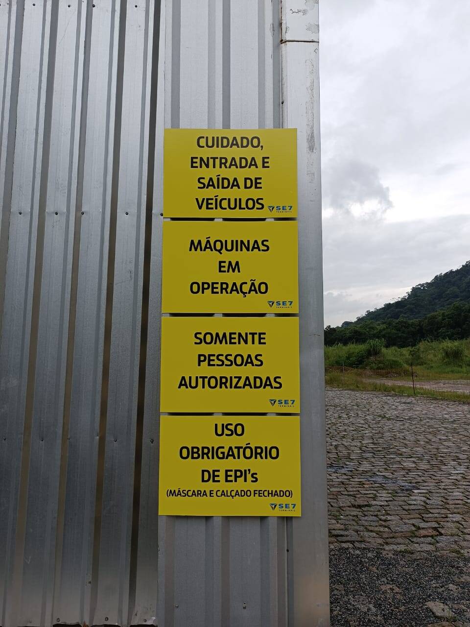 Sinalização Terminal