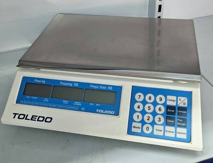 BALANÇA TOLEDOPRIX 3/14 15 KG 1/2G REFORMADA - Foto 1