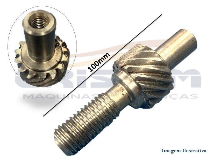EIXO HELICOIDAL DIREITO CILINDRO G.PANIZ CS-500 - Foto 1