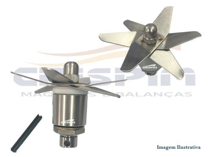 MANCAL CENTRAL COM ROLAMENTO (INOX) LIQUID 69642-4 - Foto 1