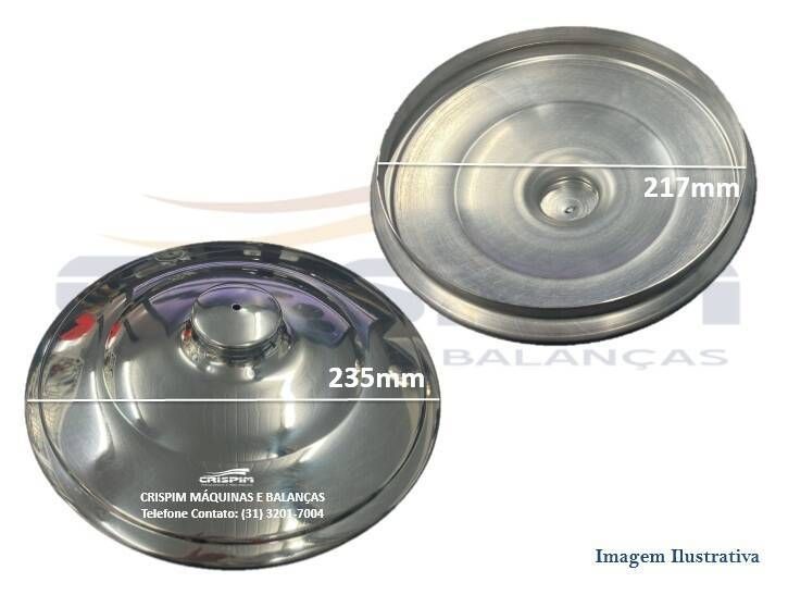 TAMPA DO COPO LIQUID. CROYDON LC08 ALUMÍNIO - Foto 1