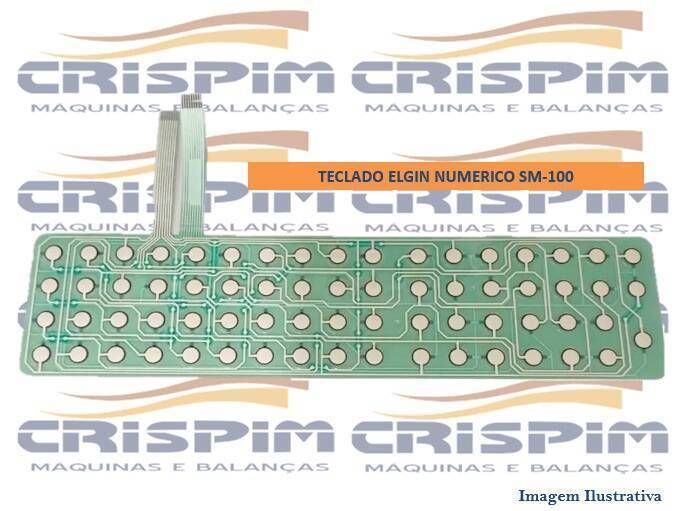 TECLADO ELGIN NUMERICO SM-100 ( FORA DE LINHA ) - Foto 1