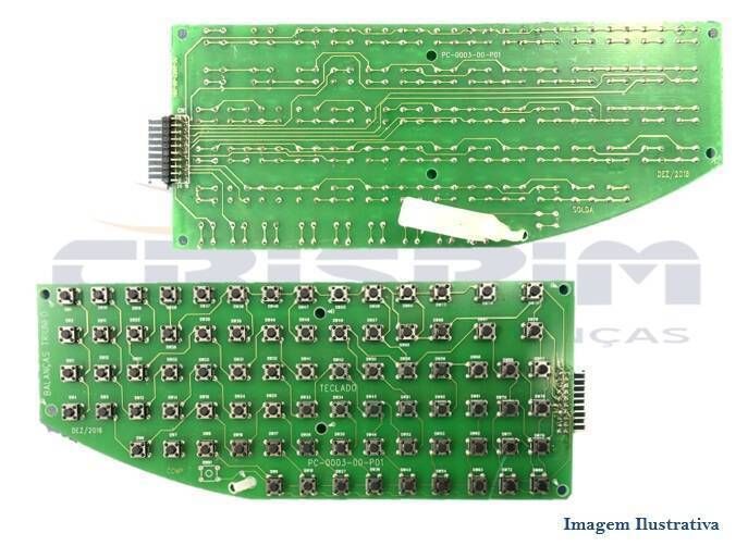 PLACA TECLADO TRIUNFO QUANTUM - Foto 1