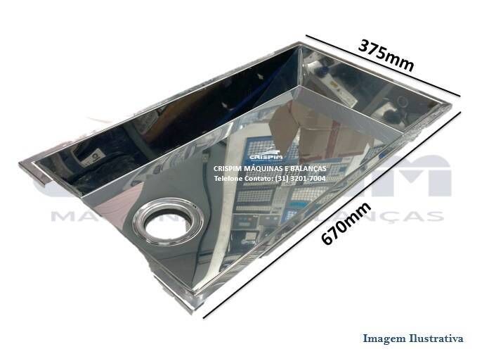 BANDEJA INOX B-98 BERMAR NOVA NR-12 - Foto 1