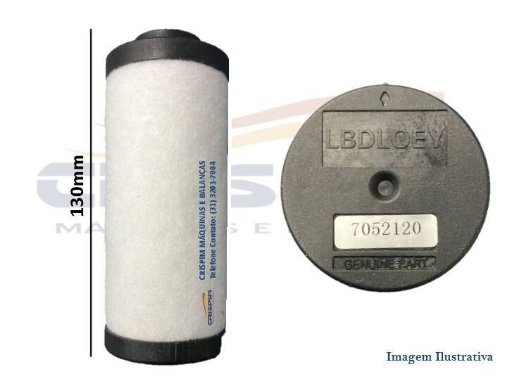 FILTRO AR DA BOMBA MÁQ. VÁCUO CONCEITO - Foto 1