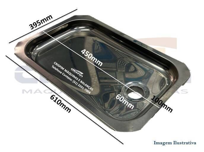 BANDEJA INOX B-98 SIEMSEN PSEE-98 HD - Foto 1