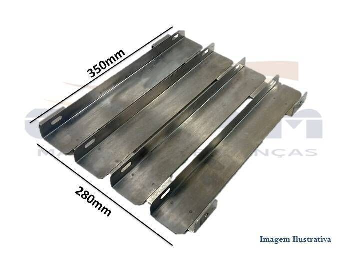 TRILHO BANDEJA FORNO TURBO ELÉTRICO PROGÁS PRP-004 - Foto 1