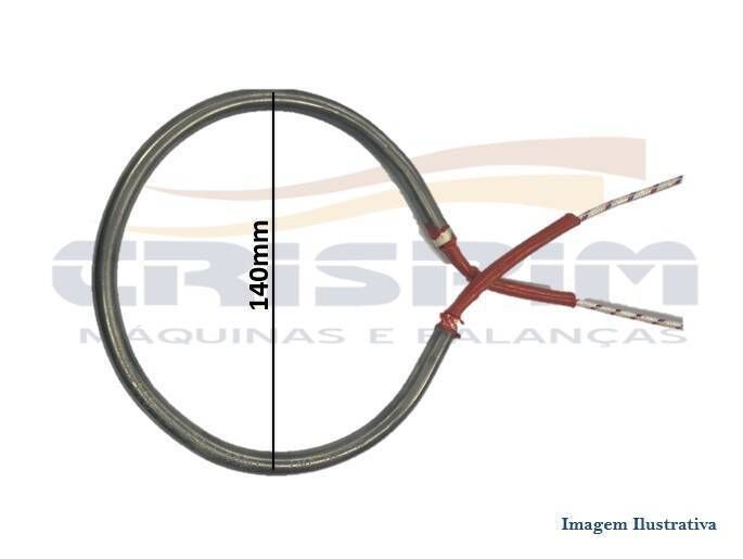 RESISTENCIA 450W 220V MAQUINA WAFFER / CREPEIRA / - Foto 1