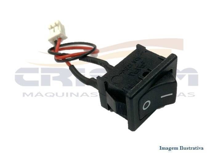 CABO CHAVE ON/OFF ATN IMPRESSOR ELGIN MP-4200 HS - Foto 1