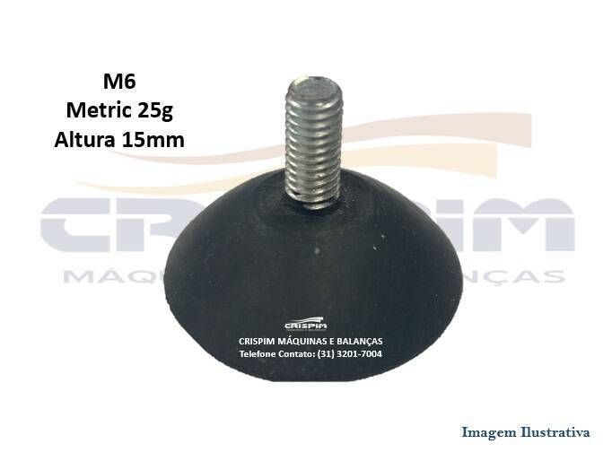 PE NIVELADOR M6 BATEDEIRA SIEMSEN (25G X 15MM) - Foto 1