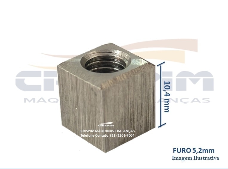 ACOPLAMENTO SUPERIOR LIQUID. SIEMSEN TA-04 10,4MM - Foto 1