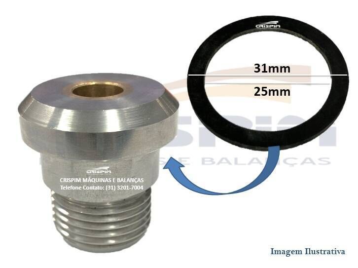 ANEL DO MANCAL LIQUIDIFICADOR CROYDON 25MM - Foto 1