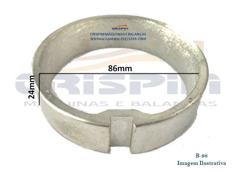 ANEL ENCOSTO B-98 CAF GROSSO - Foto 1