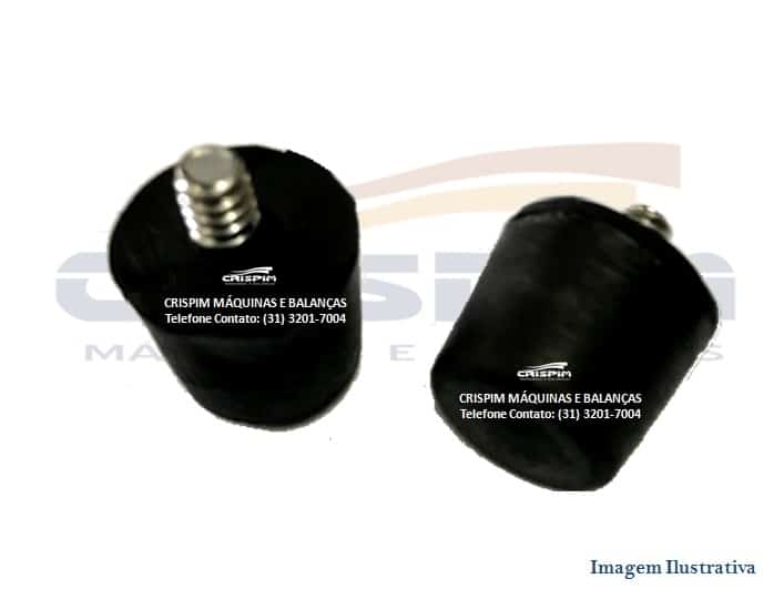 ARRASTADOR BORRACHA EIXO LIQ. BERMAR - Foto 1