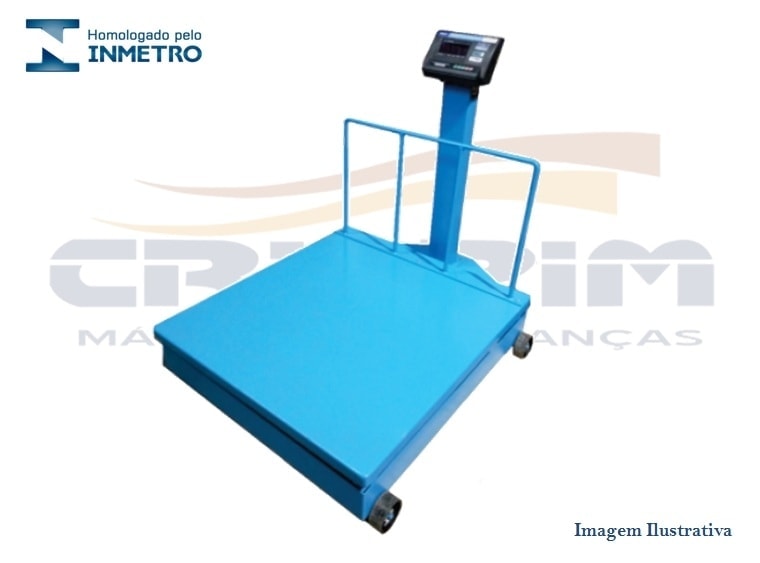 BALANÇA HIBRIDA PESADORA/CONTADORA RINNERT 500KG - Foto 1