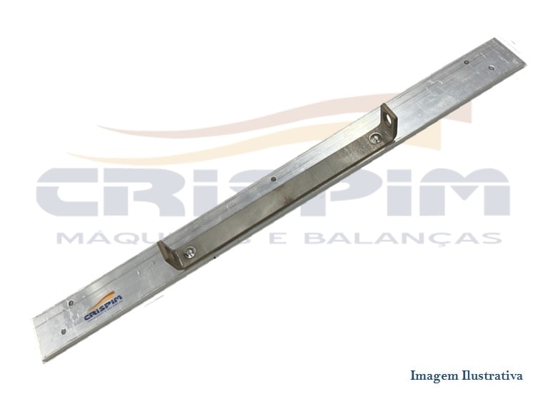 BARRA DE ALUMINIO COM FIXADOR SELADORA R.BAIÃO 400 - Foto 1