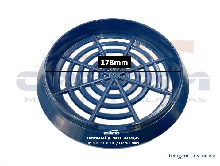 BASE DO MOTOR LIQUIDIFICADOR CROYDON 10LTS AZUL - Foto 1