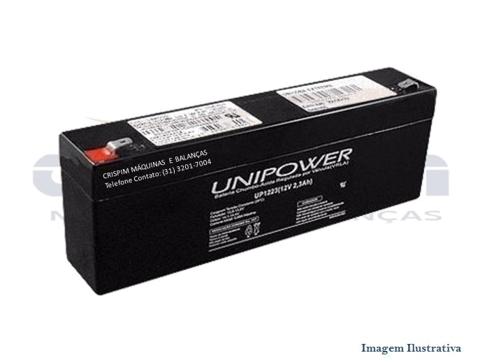 BATERIA 12V 2.3AH PARA BALANÇA - Foto 1