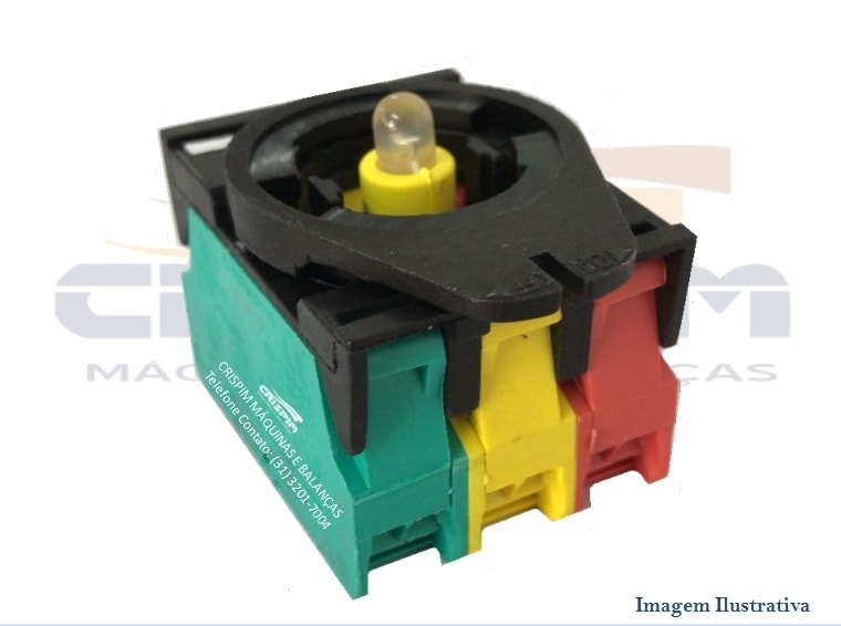 BLOCO DE CONTATO BOTAO LIGA/DESLIGA TOLEDO 9300 - Foto 1