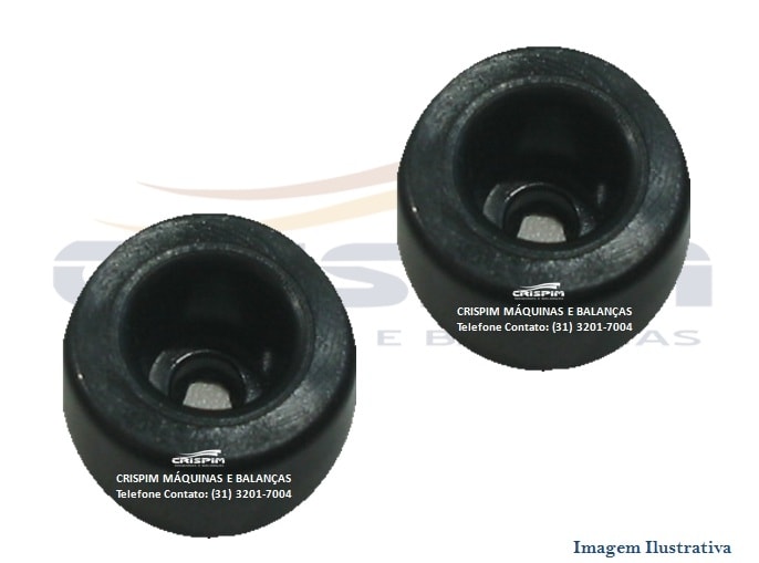 BORRACHA DO PRATO - MARCA C&F - Foto 1