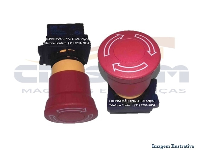 BOTAO EMERGENCIA C/BLOCOS GURAL GLP/AXT - Foto 1