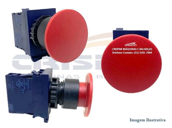 BOTAO EMERGENCIA WEG CAF - Foto 1