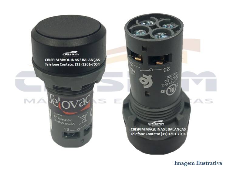 BOTÃO LIGA/DESLIGA MÁQUINA VACUO SELOVAC - Foto 1