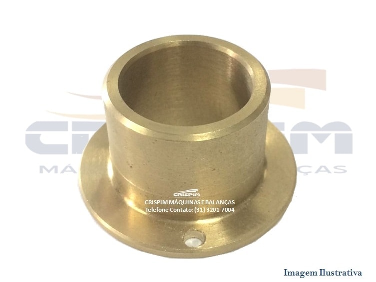 BUCHA EIXO ENGRENAGEM ENSACADEIRA CAF E-8 INOX - Foto 2