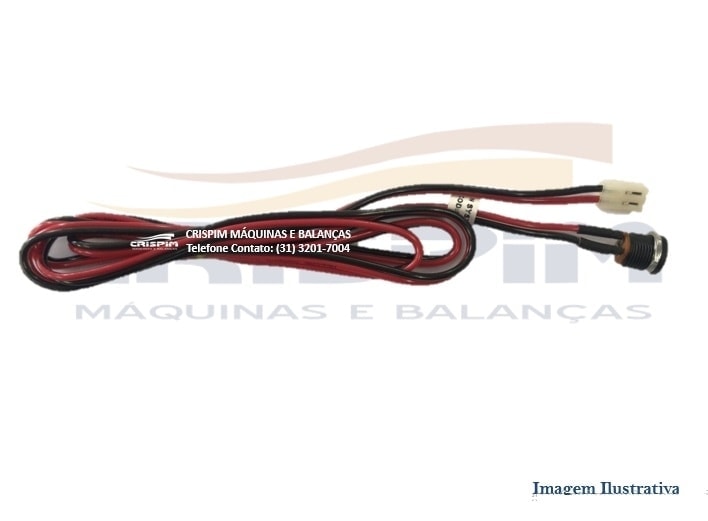 CABO BALANÇA WELMY W-300 POWER JACK 1280MM - Foto 1