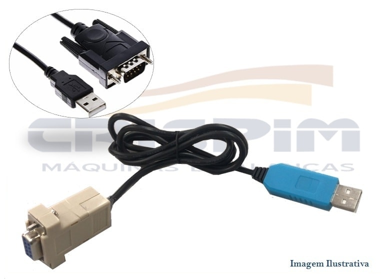 CABO USB-RS 232 DB9F COMBO UPX BALANÇA / IMPRESSOR - Foto 1