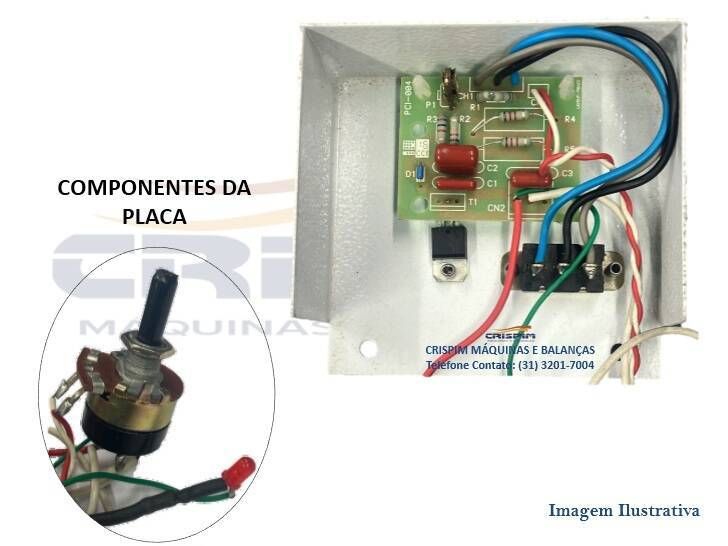 CAIXA DE CONTROLE DIMER ADAPT EMBAL R.BAIAO EPOX - Foto 1