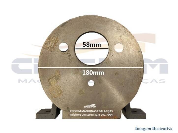 CAIXA DO REDUTOR MOEDOR BECCARO B-22 - Foto 1