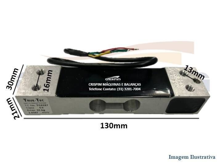 CELULA DE CARGA 35KG URANO - Foto 1